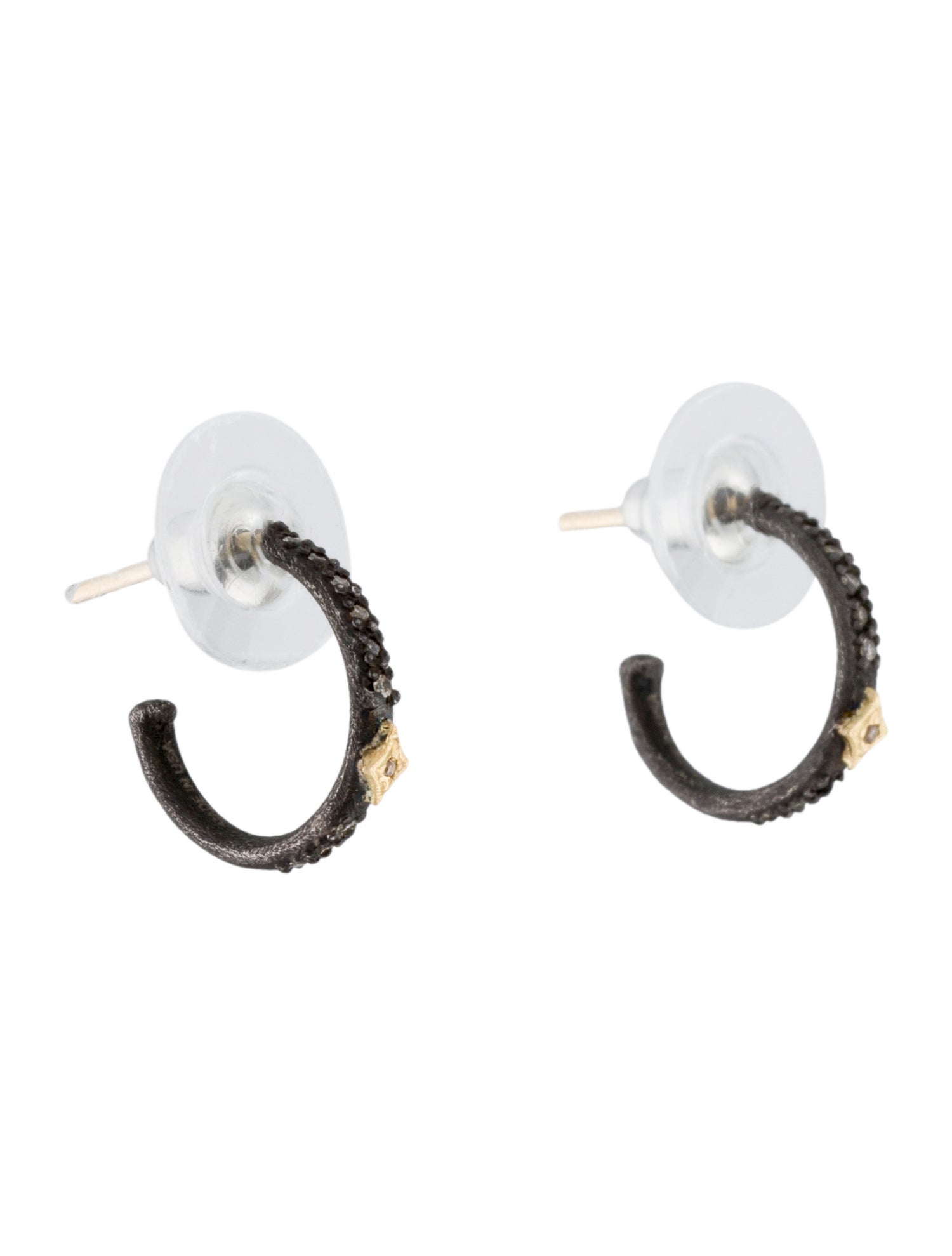 Armenta Diamond Crivelli Hoop Earrings