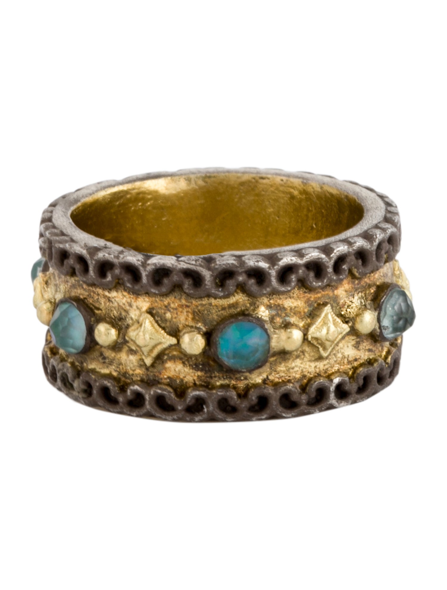 Armenta Quartz Doublet Band