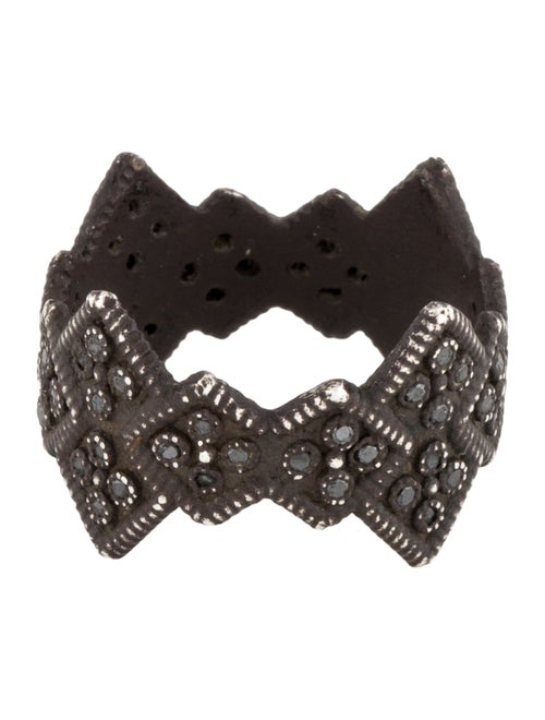 Armenta Diamond Midnight Crivelli Wide Band