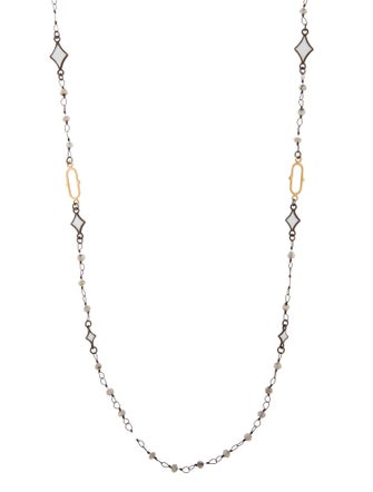 Armenta Labradorite & Enamel Long Necklace