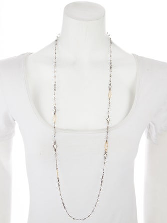 Armenta Labradorite & Enamel Long Necklace