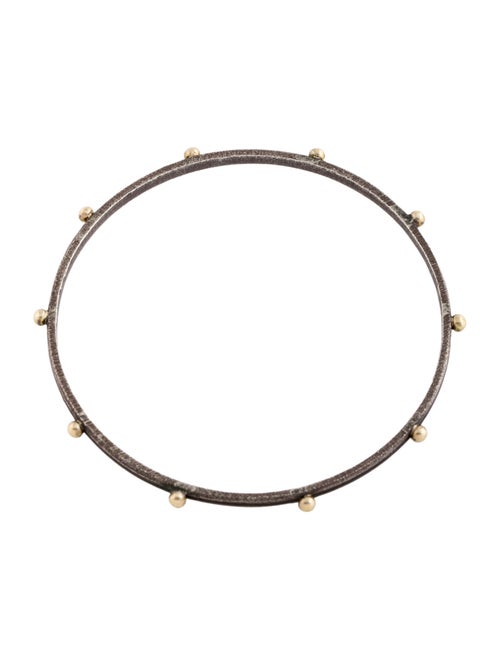 Armenta Two-Tone Granulation Bangle Bracelet