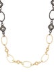 Armenta Diamond Scroll Link Chain Necklace