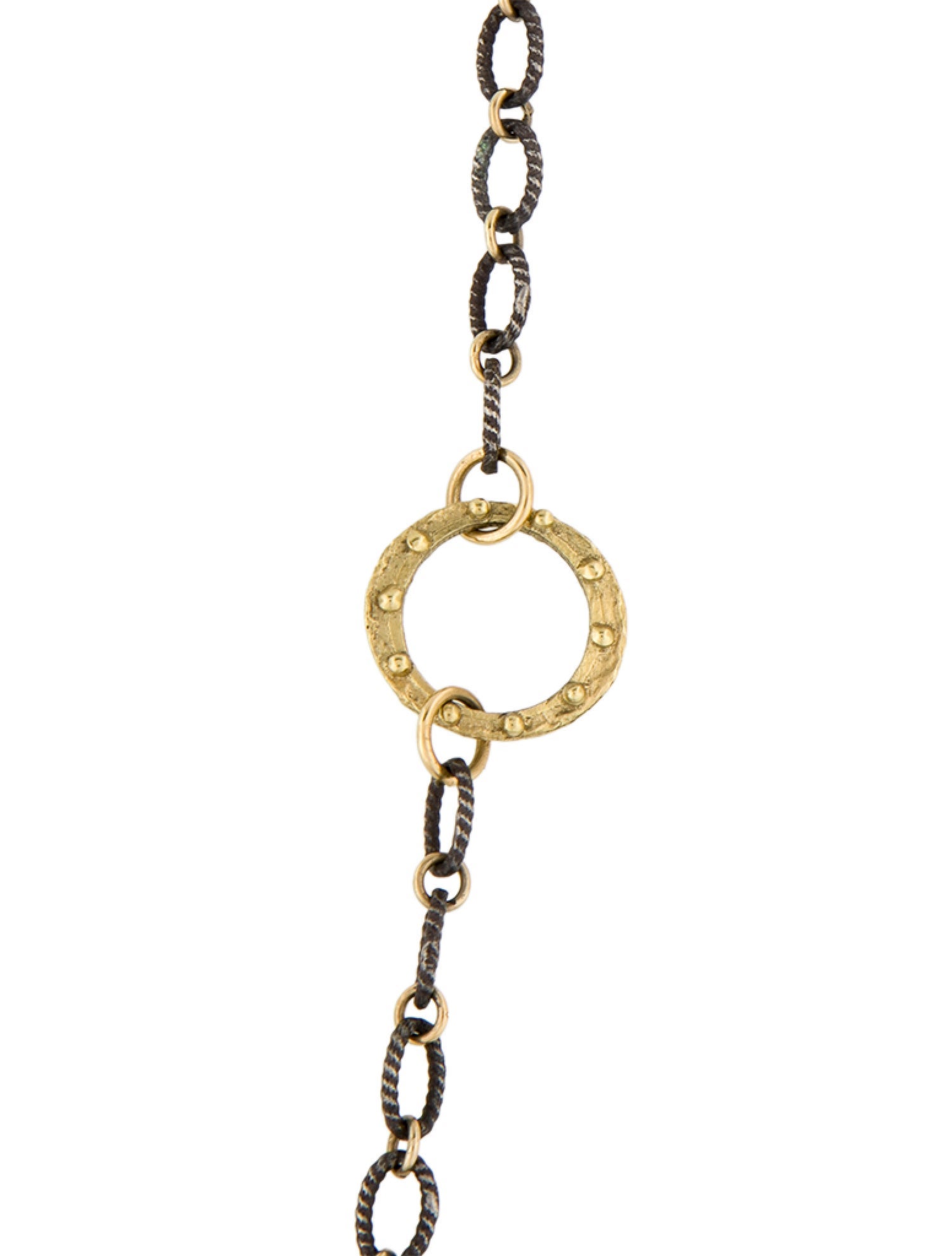 Armenta Two-Tone Station Chain Necklace