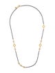 Armenta Diamond Clover Station Necklace