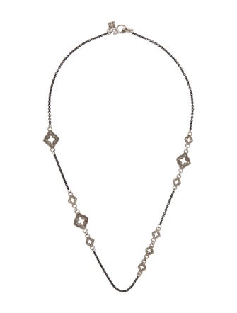 Armenta Clover Station Necklace