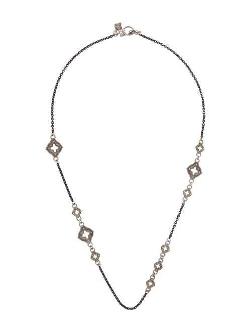 Armenta Clover Station Necklace