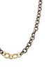 Armenta Two-Tone Circle Link Station Necklace