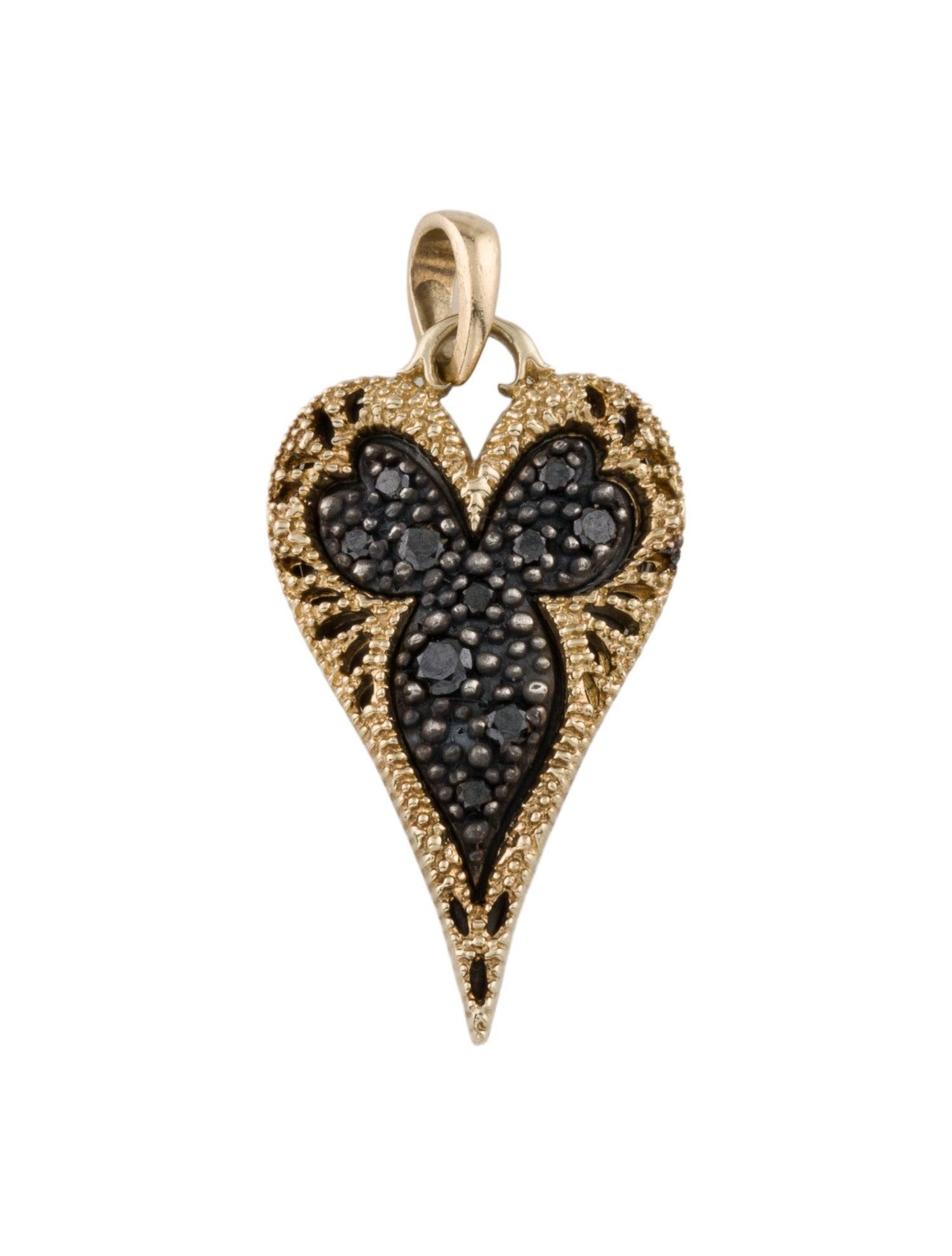 Armenta Diamond Heart Pendant