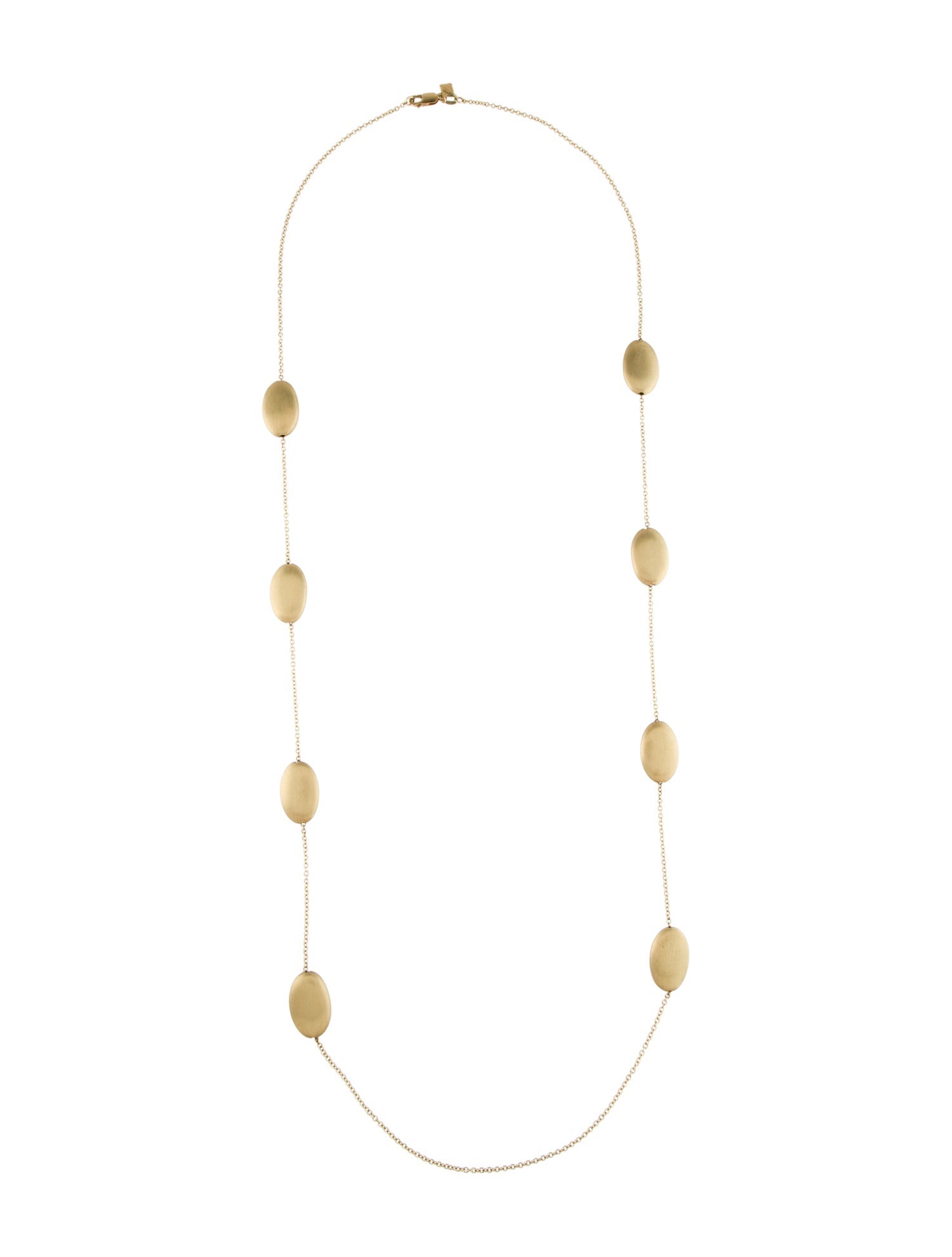 Armenta 18K Sueno Oval Station Necklace