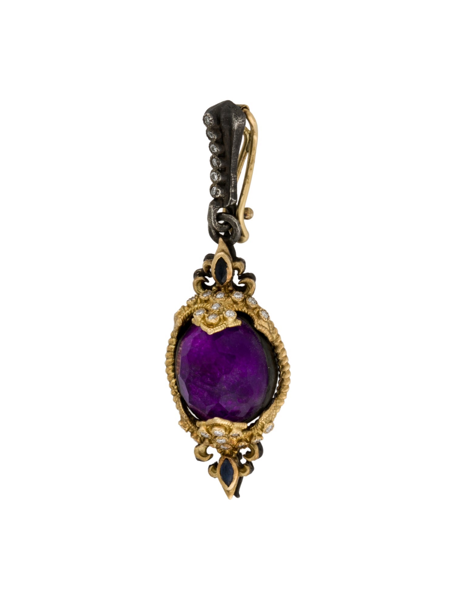 Armenta Multistone & Diamond Pendant Enhancer