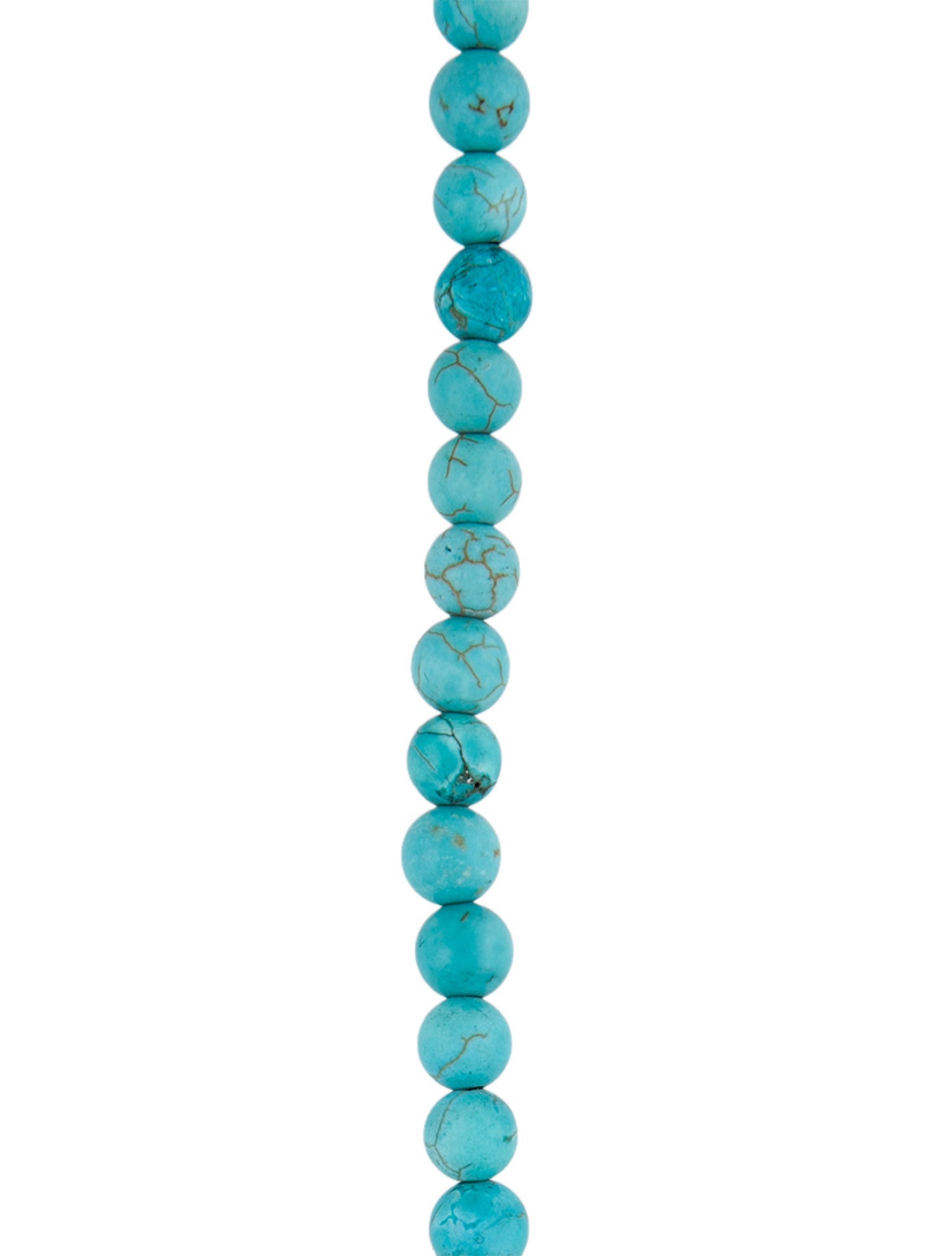 Armenta Dyed Howlite, Dyed Magnesite & Diamond Bead Necklace