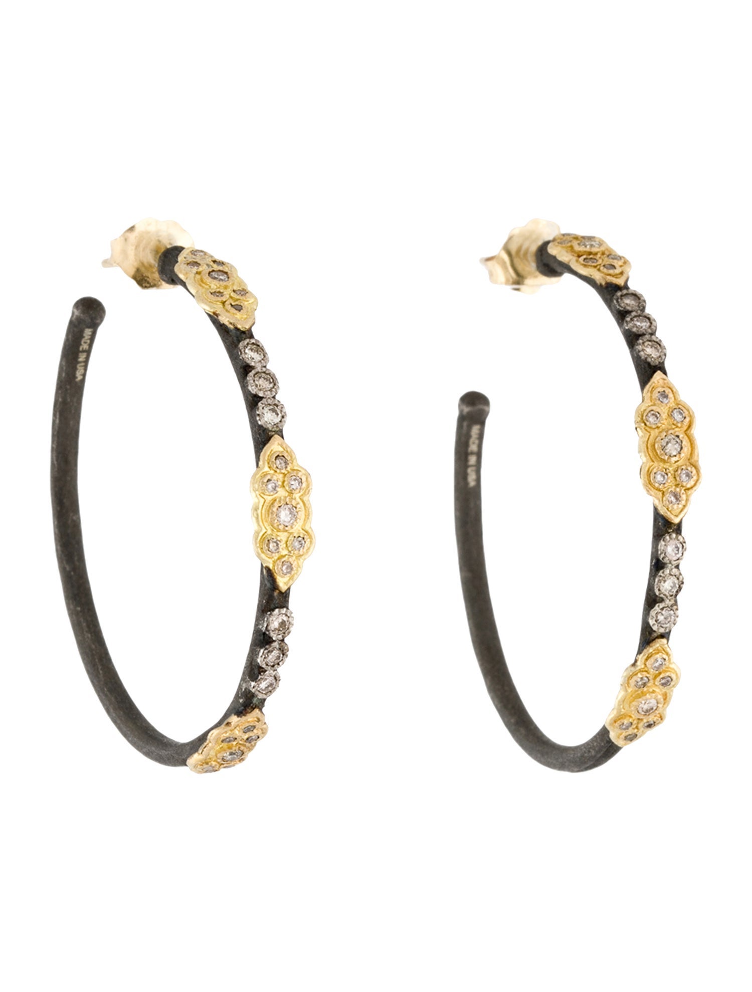 Armenta Diamond Hoop Earrings