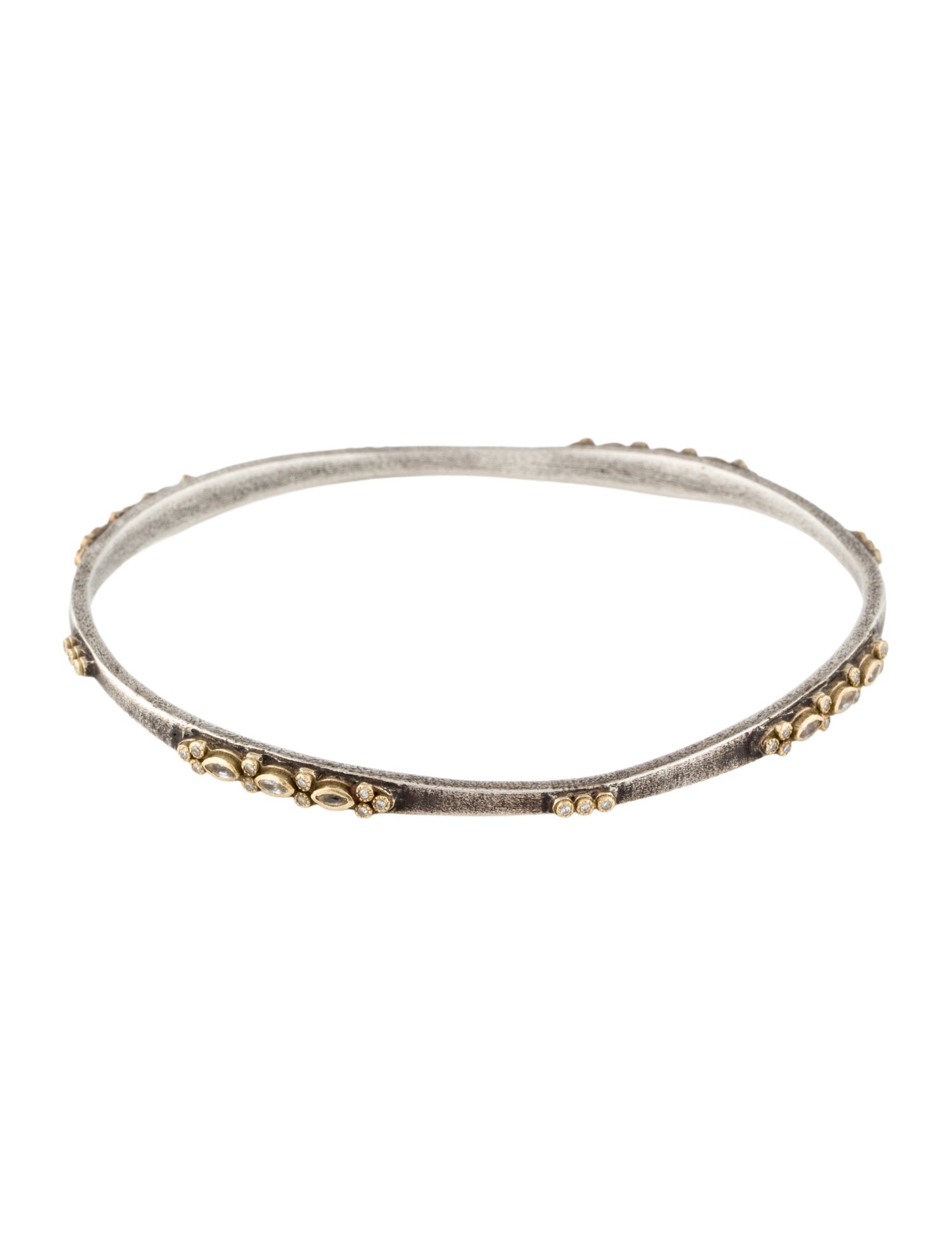 Armenta Sapphire & Diamond 'Old World' Bangle Bracelet