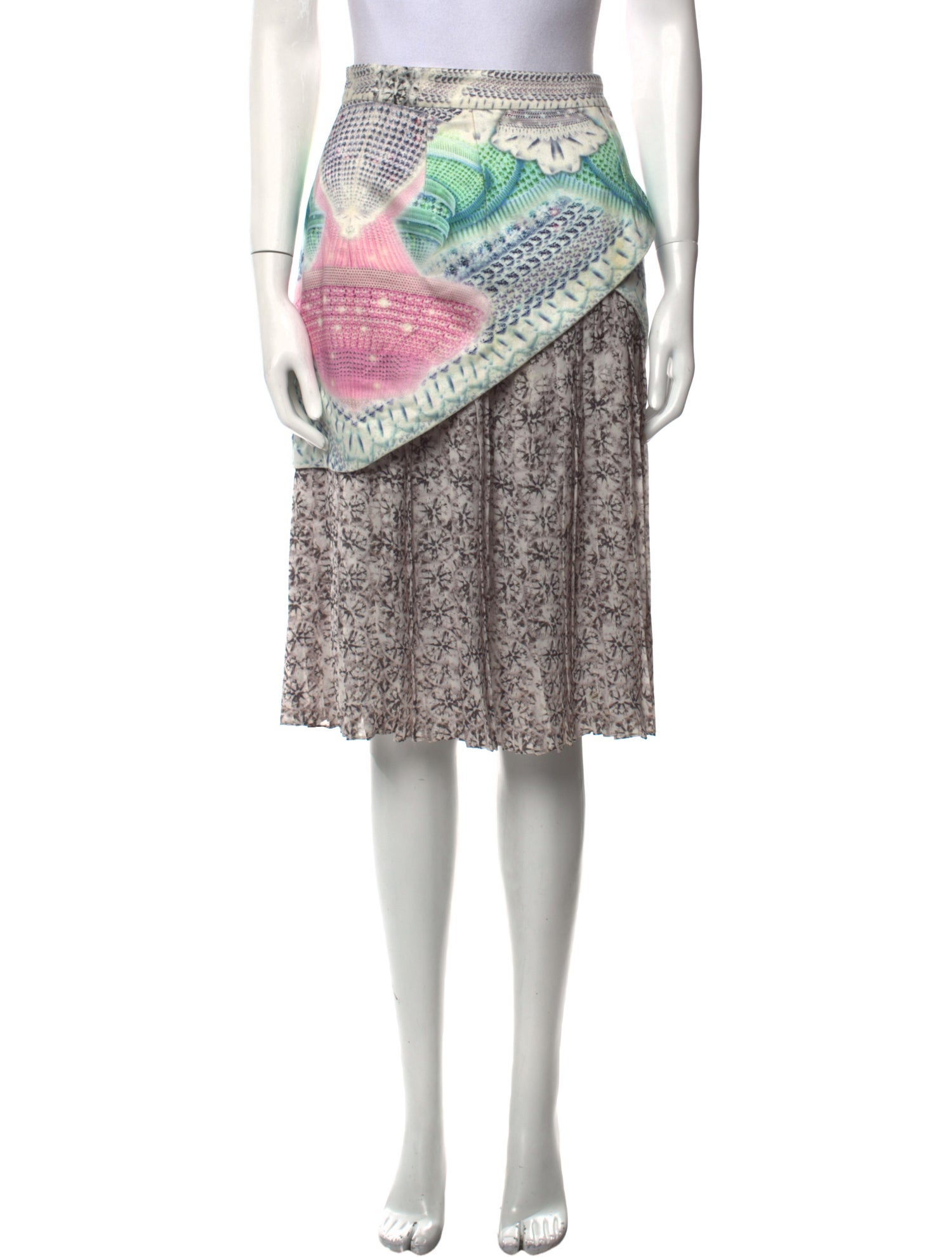 Manish Arora Printed Knee-Length Skirt