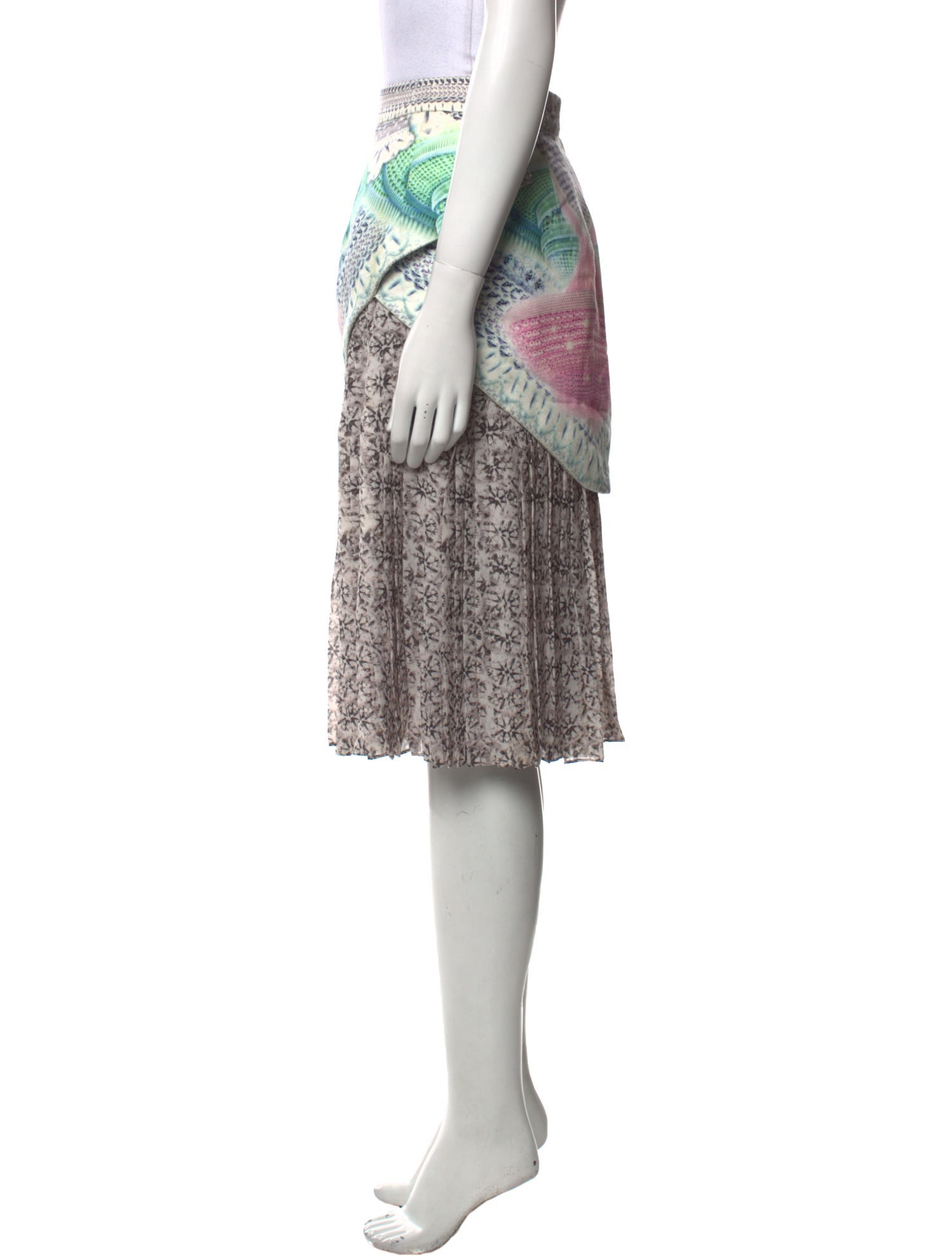 Manish Arora Printed Knee-Length Skirt