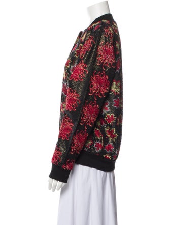 Manish Arora Floral Print Bomber Jacket