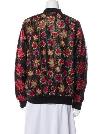 Manish Arora Floral Print Bomber Jacket