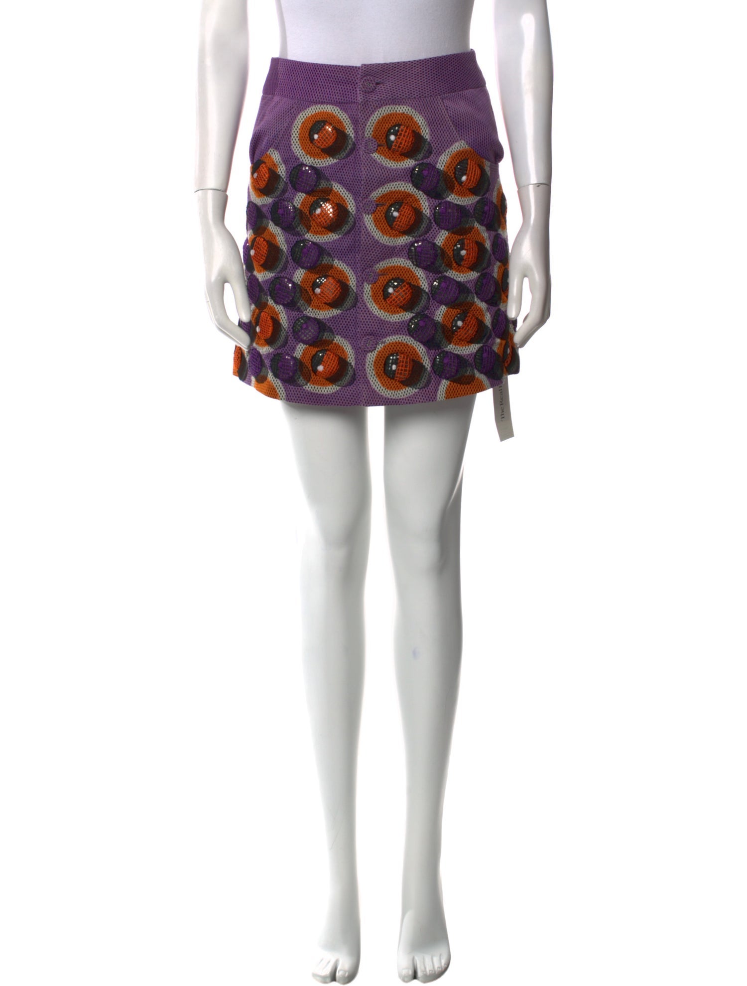 Manish Arora Printed Mini Skirt