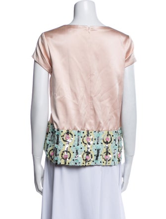 Manish Arora Silk Printed T-Shirt