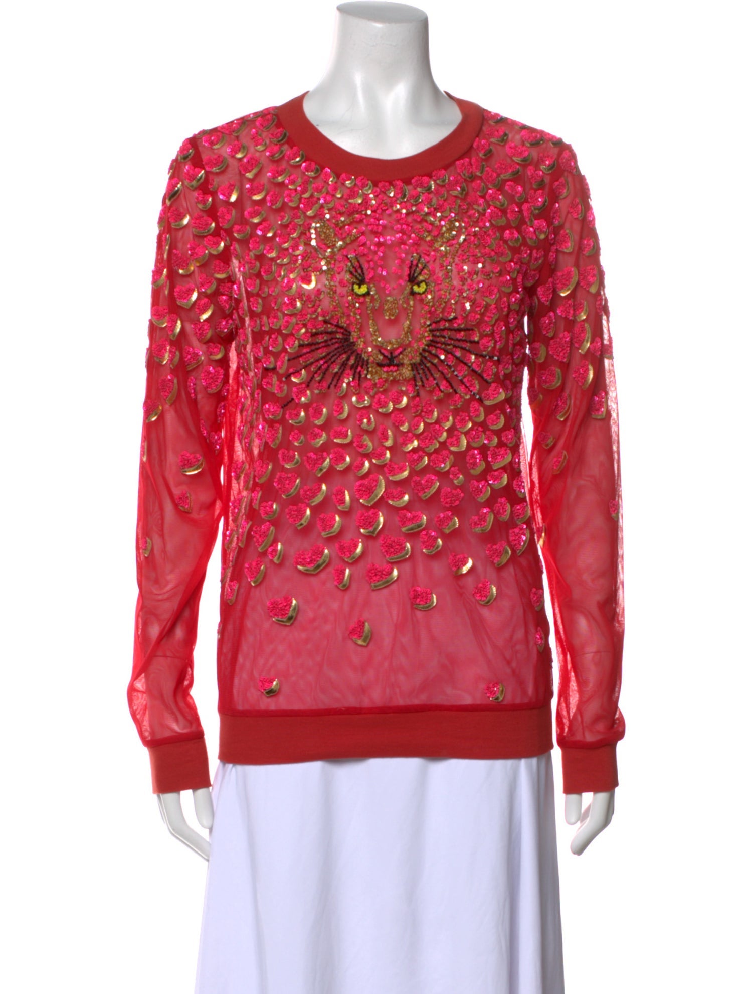 Manish Arora Printed Crew Neck Sweatshirt