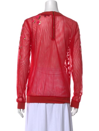 Manish Arora Printed Crew Neck Sweatshirt