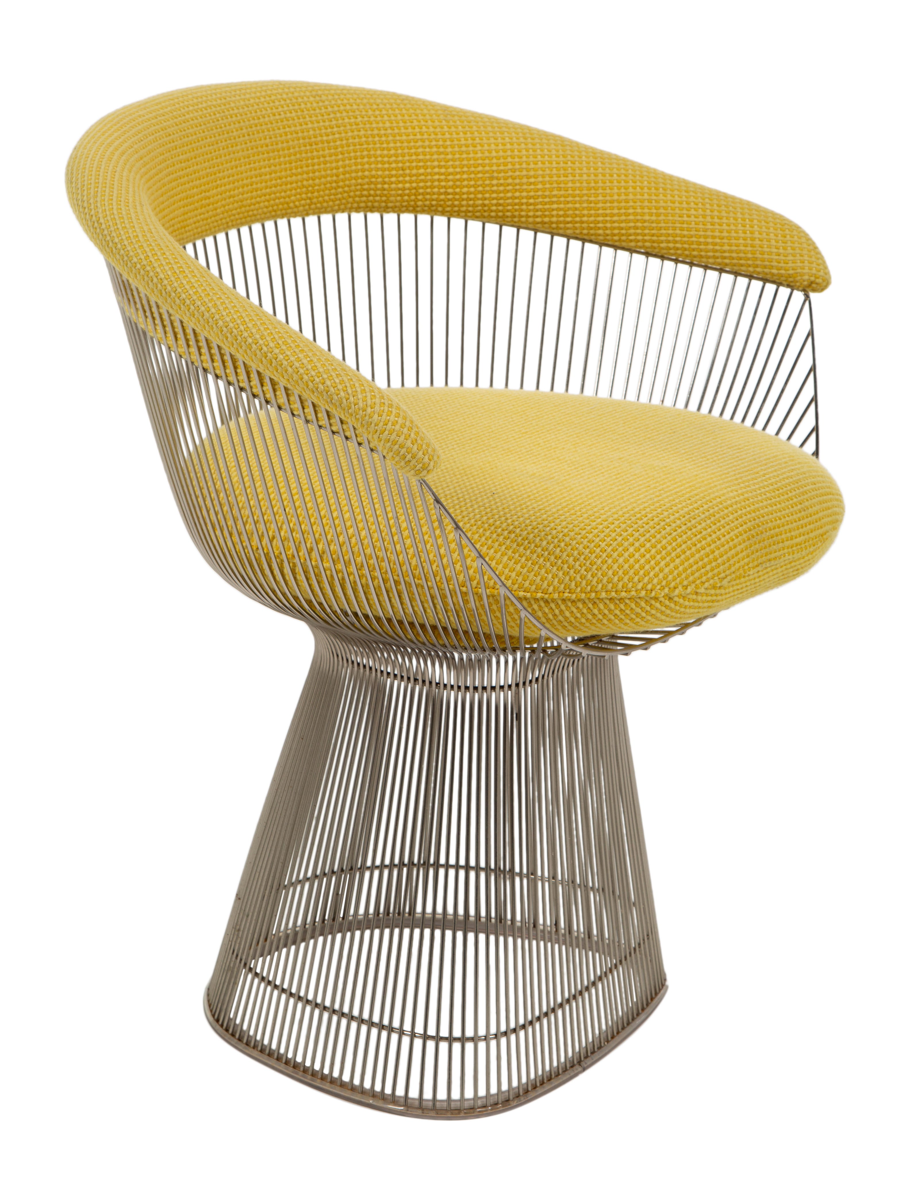 Warren Platner Set of 4 Platner Dining Chairs