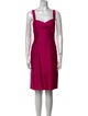 Armani Collezioni Silk Knee-Length Dress