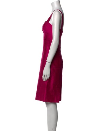 Armani Collezioni Silk Knee-Length Dress