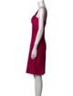 Armani Collezioni Silk Knee-Length Dress