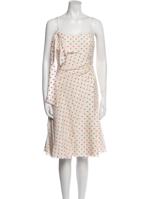 Armani Collezioni Silk Knee-Length Dress