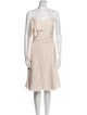 Armani Collezioni Silk Knee-Length Dress