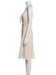 Armani Collezioni Silk Knee-Length Dress