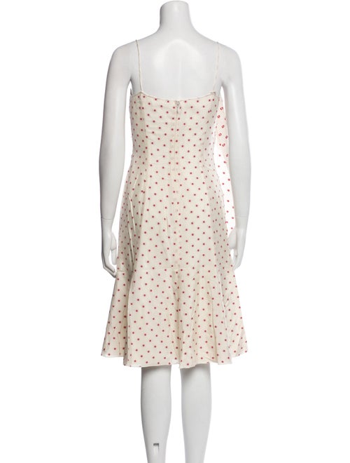 Armani Collezioni Silk Knee-Length Dress