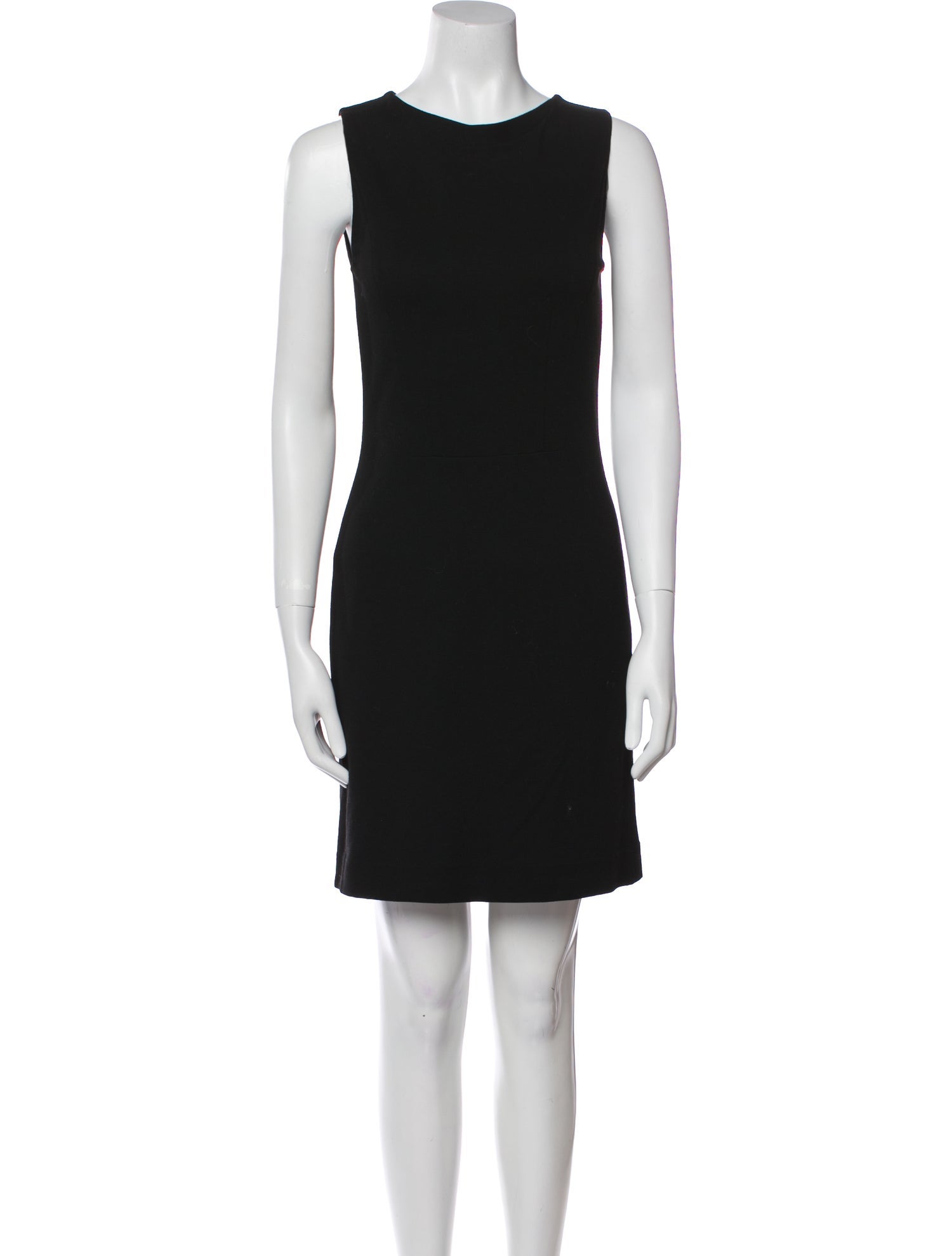 Armani Collezioni Crew Neck Mini Dress