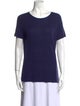 Armani Collezioni Virgin Wool Scoop Neck Sweater