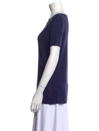 Armani Collezioni Virgin Wool Scoop Neck Sweater