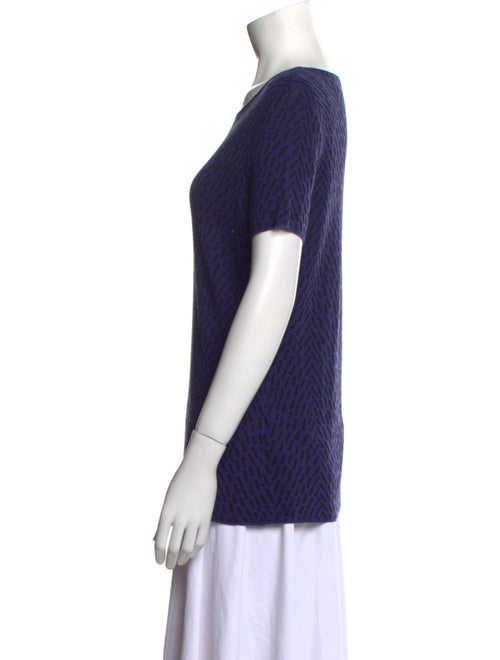 Armani Collezioni Virgin Wool Scoop Neck Sweater