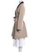 Armani Collezioni Wool Trench Coat