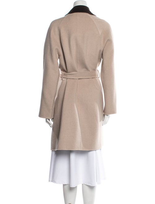 Armani Collezioni Wool Trench Coat