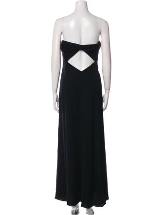 Armani Collezioni Silk Long Dress