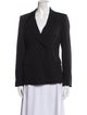 Armani Collezioni Virgin Wool Striped Blazer