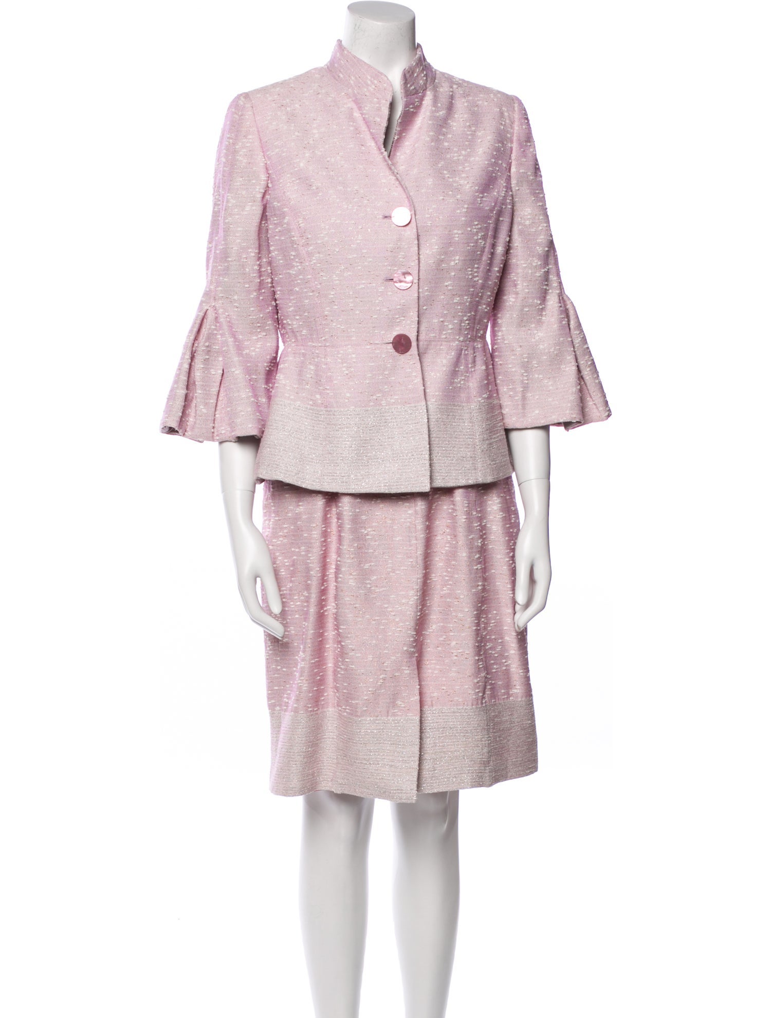 Armani Collezioni Nylon Printed Dress Set