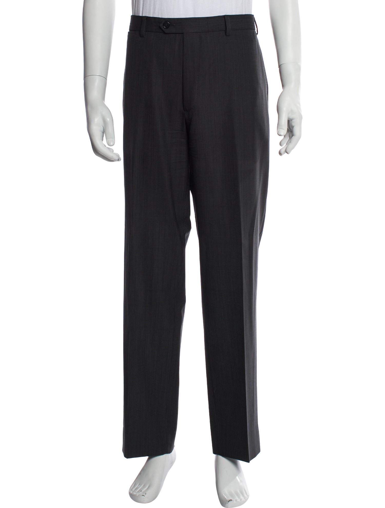 Armani Collezioni Virgin Wool Dress Pants