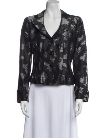 Armani Collezioni Printed Evening Jacket