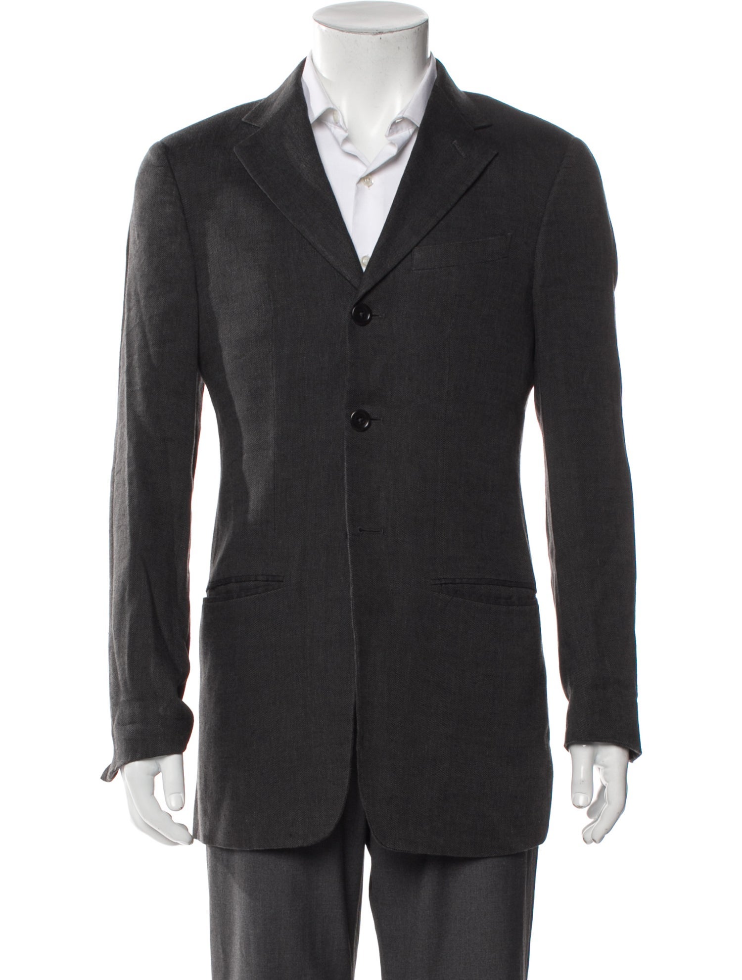 Armani Collezioni Notched Lapel Blazer