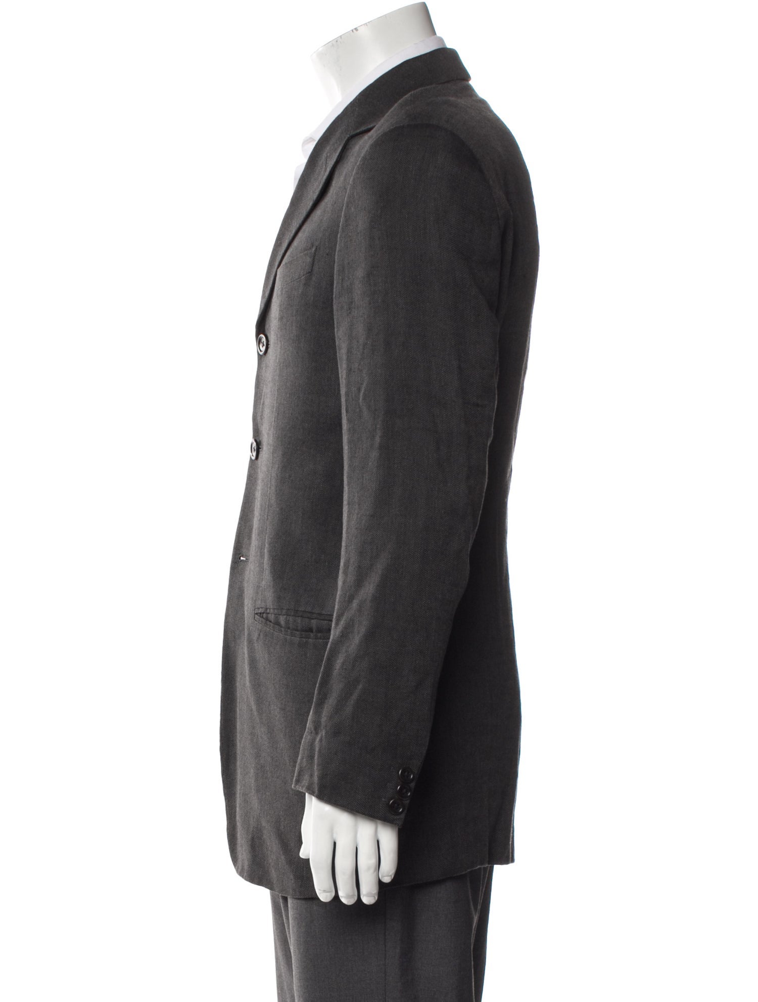 Armani Collezioni Notched Lapel Blazer