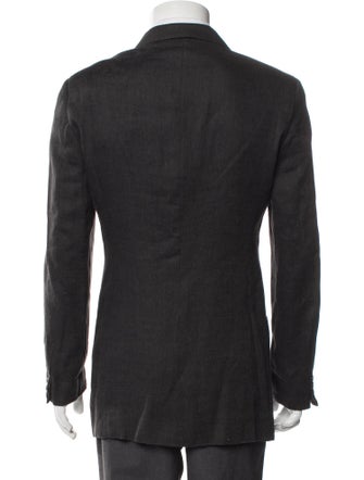 Armani Collezioni Notched Lapel Blazer