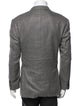 Armani Collezioni Wool Blend Patterned Blazer