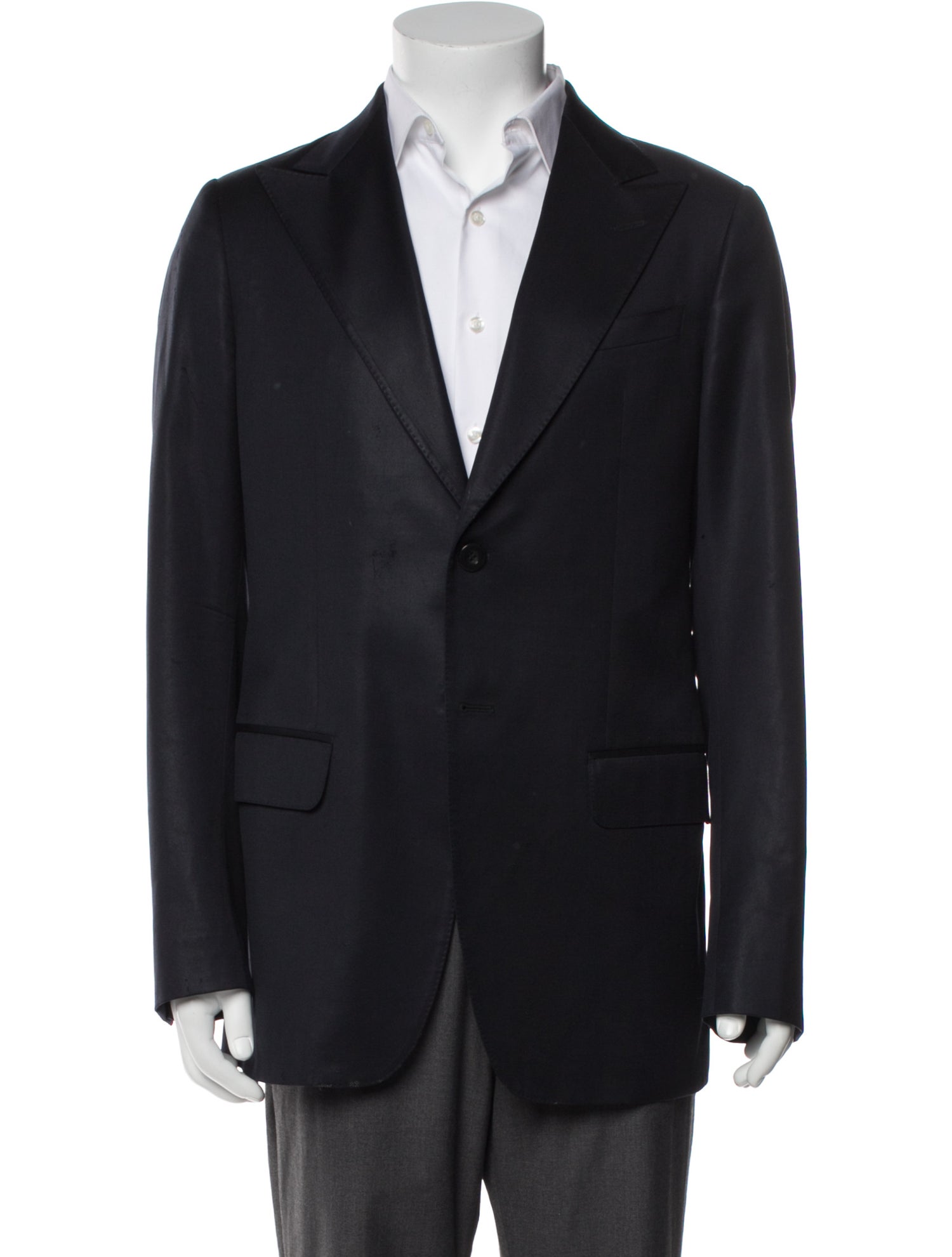 Armani Collezioni Wool Peacoat